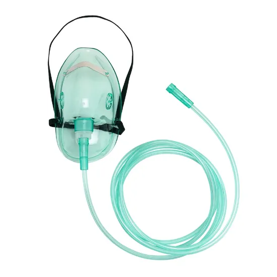 Bm® High Quality Disposable Medical PVC Oxygen Mask with Tube ISO13485 CE FDA