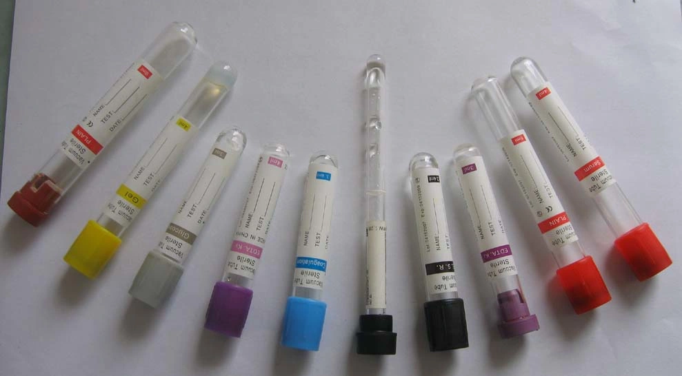 Disposable Vacuum Blood Collection Tube with Ce &amp; ISO