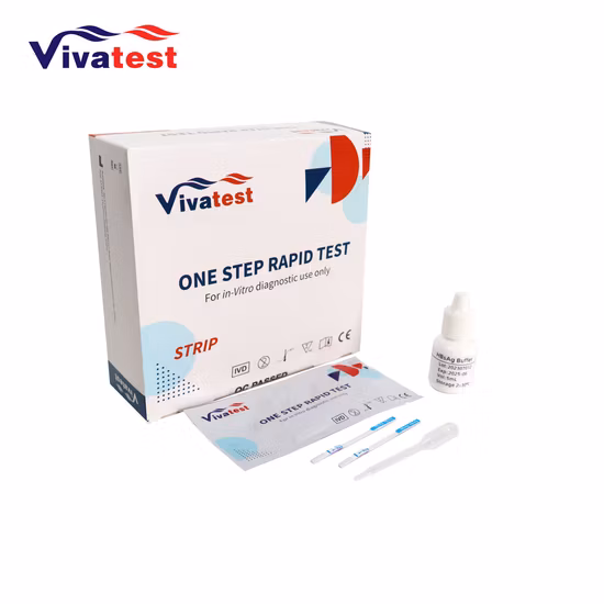 Hbsag /HBsAb Test Kits Cassette Hepatitis B Surface Antigen Test One Step Antigen Rapid Diagnostic Test