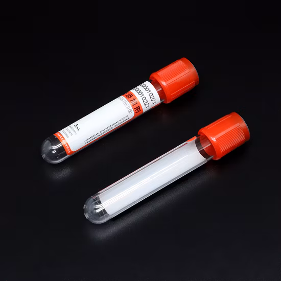 Disposable Vacuum Blood Collection Tube (PET/GLASS)