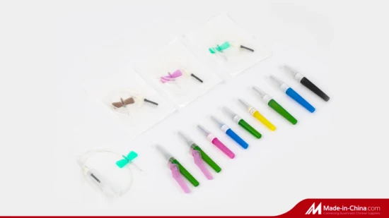 Berpu Medical Disposable Pen Type Eo Sterile Multi-Sample Vacuum Blood Collection Needle Blood Collecting Needle with 16g-23G CE ISO FDA