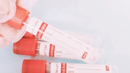 Disposable Medical Blood Collection Tube with Ce