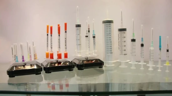Disposable Syringe Medical Syringe With or Without Needle Luer Slip or Luer Lock