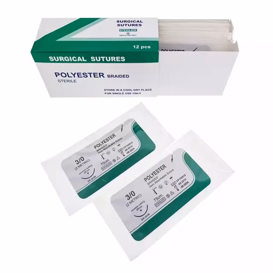 Absorbable Monofilament Pdo Surgical Sutures with Sharp Needle