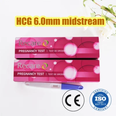 One Step Pregnancy Test Most Accurate HCG Urine Colloidal Gold Pregnancy Test Midstream