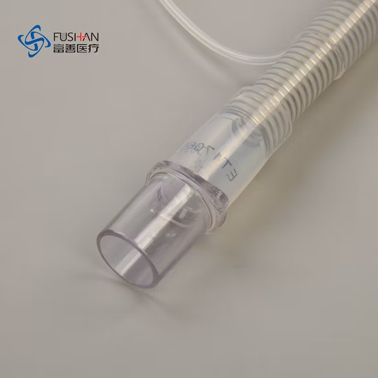 OEM ODM Silicone Medical Supply Disposable Endotracheal Tube Cuffed Uncuffed Anaesthesia PVC Tracheal Tracheostomy Cannula CE ISO Cfda Certified Ett 3.0-10.0mm