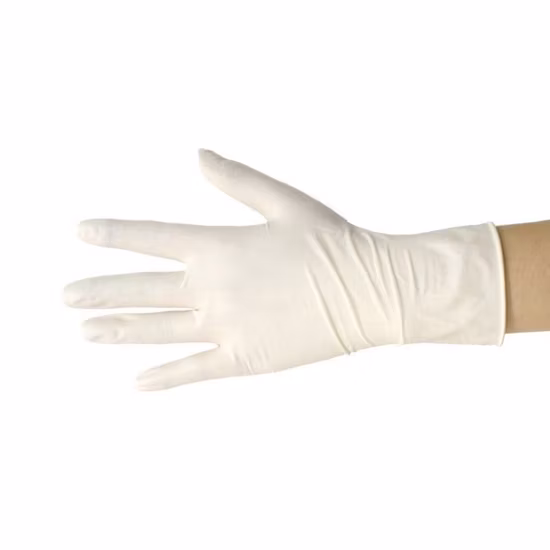 Medical Disposable Latex Examination Gloves Powdered Rubber Surgical Sterile Powder Free