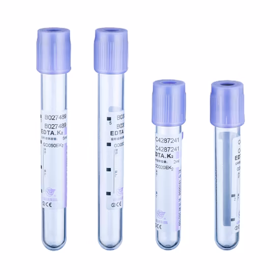 Disposable Medical Blood Collection Tube with Ce