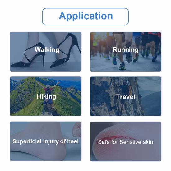 Waterproof Hydrocolloid Bandages for Foot