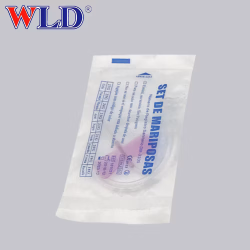 Chinese Products Medical Disposable Scalp Vein Set 22g Butterfly Needle