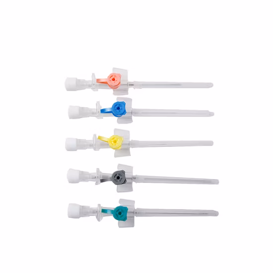 High Quality Disposable Medical Safety IV Cannula with Injection Port