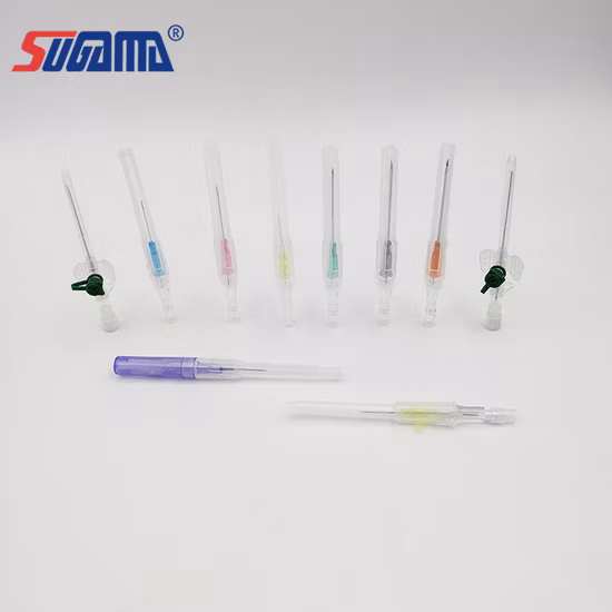 Disposable Safety Butterfly Type IV Cannula with Injection Port From China Factory