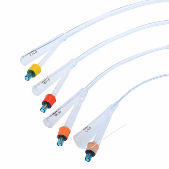 Hospital Equipment Medical Disposable Sterile Latex Silicone Foley Catheter Hot Sale Ks H6